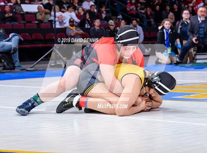 Thumbnail 1 in CIF State Girls Wrestling Championships (Finals) photogallery.