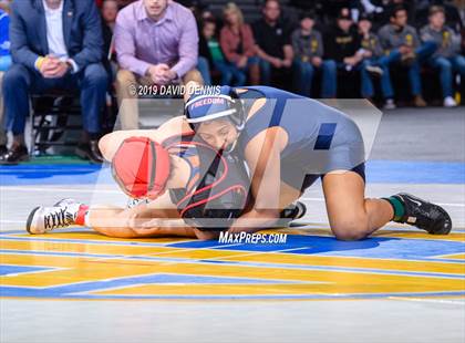 Thumbnail 2 in CIF State Girls Wrestling Championships (Finals) photogallery.