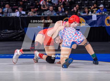 Thumbnail 2 in CIF State Girls Wrestling Championships (Finals) photogallery.