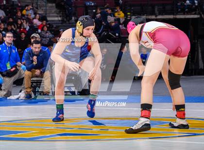 Thumbnail 2 in CIF State Girls Wrestling Championships (Finals) photogallery.