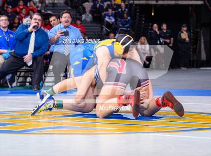 Thumbnail 2 in CIF State Girls Wrestling Championships (Finals) photogallery.