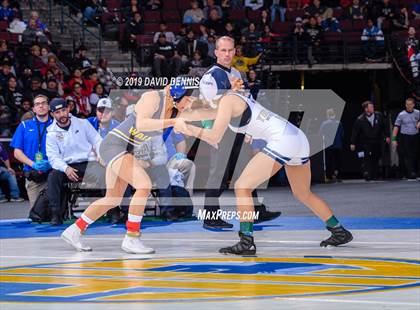 Thumbnail 3 in CIF State Girls Wrestling Championships (Finals) photogallery.