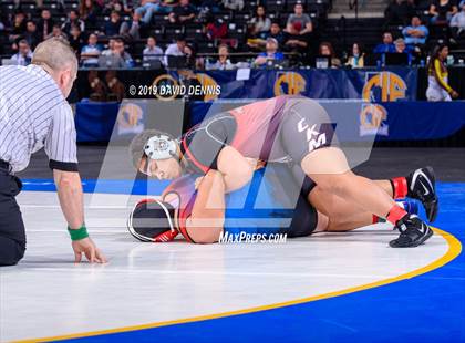 Thumbnail 1 in CIF State Girls Wrestling Championships (Finals) photogallery.