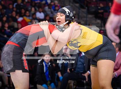 Thumbnail 1 in CIF State Girls Wrestling Championships (Finals) photogallery.