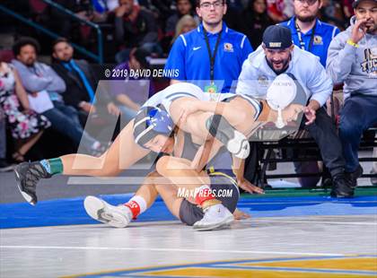 Thumbnail 2 in CIF State Girls Wrestling Championships (Finals) photogallery.