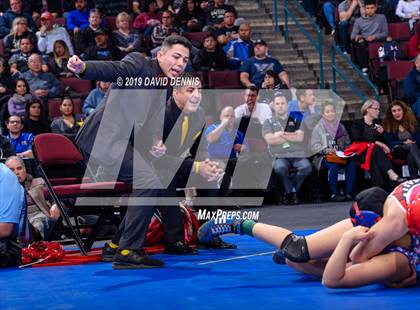 Thumbnail 1 in CIF State Girls Wrestling Championships (Finals) photogallery.