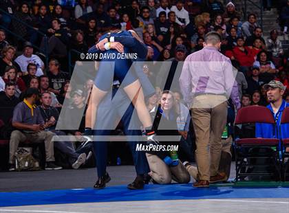Thumbnail 1 in CIF State Girls Wrestling Championships (Finals) photogallery.