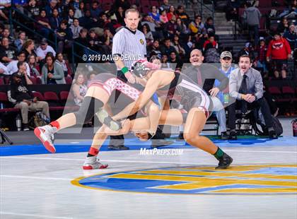 Thumbnail 3 in CIF State Girls Wrestling Championships (Finals) photogallery.