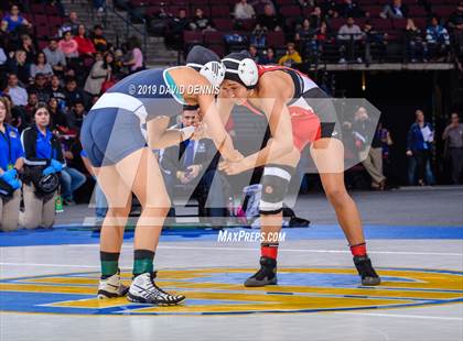 Thumbnail 2 in CIF State Girls Wrestling Championships (Finals) photogallery.