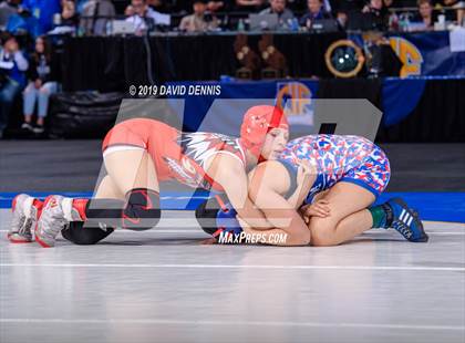 Thumbnail 1 in CIF State Girls Wrestling Championships (Finals) photogallery.