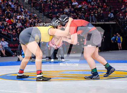 Thumbnail 3 in CIF State Girls Wrestling Championships (Finals) photogallery.