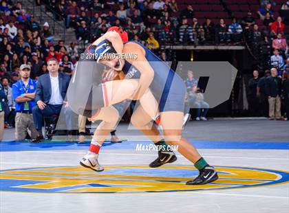Thumbnail 2 in CIF State Girls Wrestling Championships (Finals) photogallery.