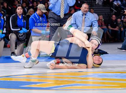 Thumbnail 2 in CIF State Girls Wrestling Championships (Finals) photogallery.
