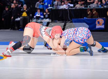 Thumbnail 3 in CIF State Girls Wrestling Championships (Finals) photogallery.