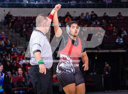 Thumbnail 3 in CIF State Girls Wrestling Championships (Finals) photogallery.