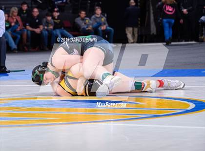Thumbnail 2 in CIF State Girls Wrestling Championships (Finals) photogallery.