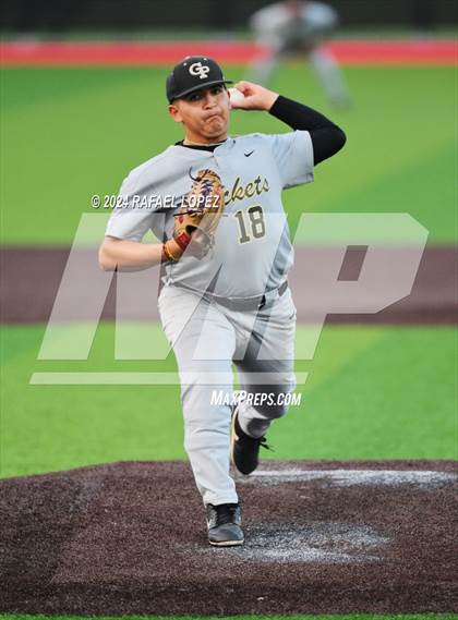 Thumbnail 3 in Santa Fe vs. Galena Park (UIL Baseball 5A Region 3 Area) photogallery.