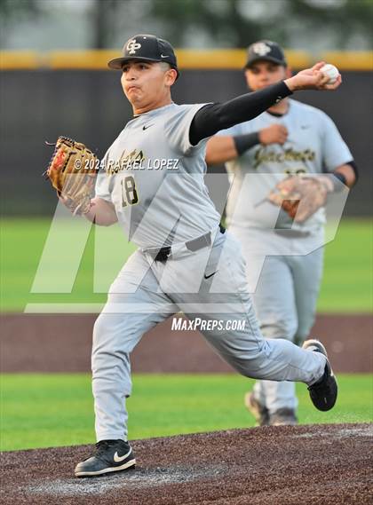 Thumbnail 3 in Santa Fe vs. Galena Park (UIL Baseball 5A Region 3 Area) photogallery.