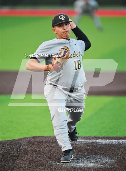 Thumbnail 2 in Santa Fe vs. Galena Park (UIL Baseball 5A Region 3 Area) photogallery.