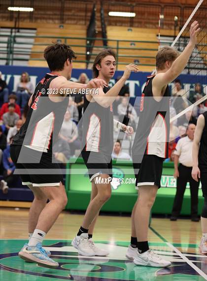 Thumbnail 1 in Discovery Canyon vs Castle View (CHSAA State Tournament - First Round) photogallery.