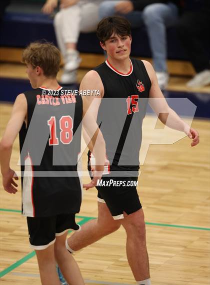Thumbnail 3 in Discovery Canyon vs Castle View (CHSAA State Tournament - First Round) photogallery.
