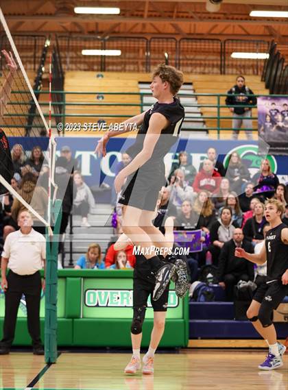 Thumbnail 1 in Discovery Canyon vs Castle View (CHSAA State Tournament - First Round) photogallery.