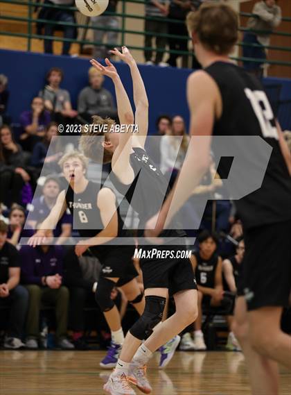 Thumbnail 1 in Discovery Canyon vs Castle View (CHSAA State Tournament - First Round) photogallery.