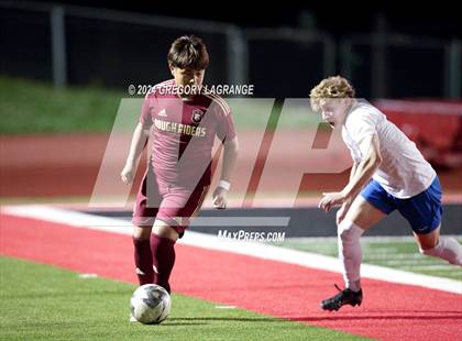 Thumbnail 2 in Midlothian vs Saginaw (UIL 5A Soccer Regional Quarter Finals) photogallery.