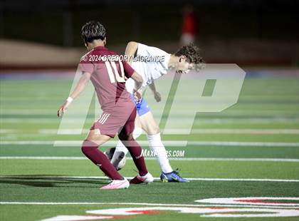 Thumbnail 2 in Midlothian vs Saginaw (UIL 5A Soccer Regional Quarter Finals) photogallery.
