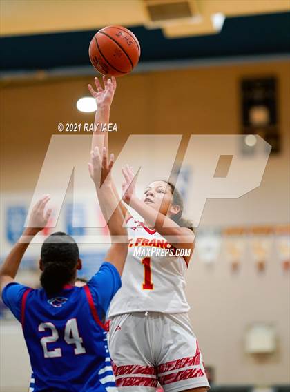 Thumbnail 3 in Christian Brothers vs. St. Francis (Valley High Tournament) photogallery.