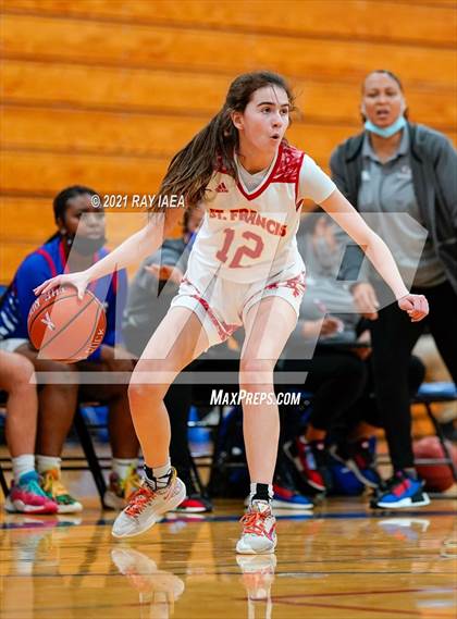 Thumbnail 2 in Christian Brothers vs. St. Francis (Valley High Tournament) photogallery.