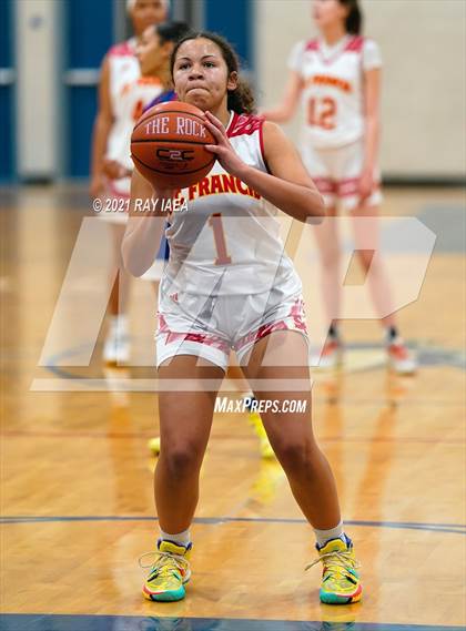 Thumbnail 2 in Christian Brothers vs. St. Francis (Valley High Tournament) photogallery.