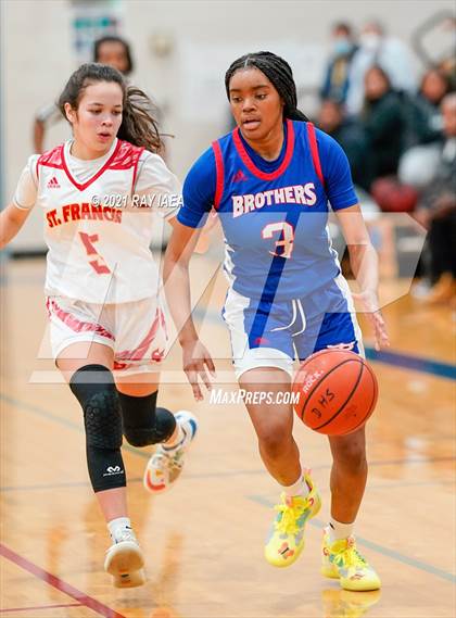 Thumbnail 3 in Christian Brothers vs. St. Francis (Valley High Tournament) photogallery.