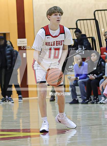 Thumbnail 3 in Eagle Academy vs Half Hollow Hills East (Gary Charles Hoop Classic) photogallery.