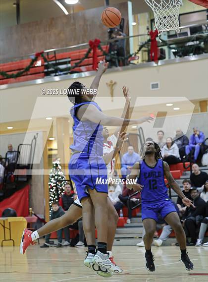 Thumbnail 1 in Eagle Academy vs Half Hollow Hills East (Gary Charles Hoop Classic) photogallery.