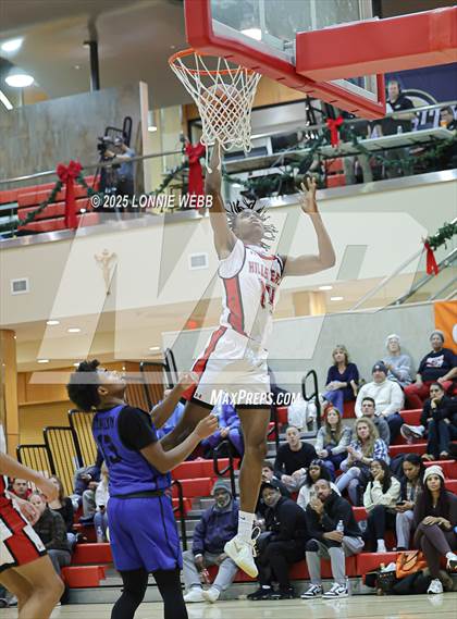 Thumbnail 2 in Eagle Academy vs Half Hollow Hills East (Gary Charles Hoop Classic) photogallery.