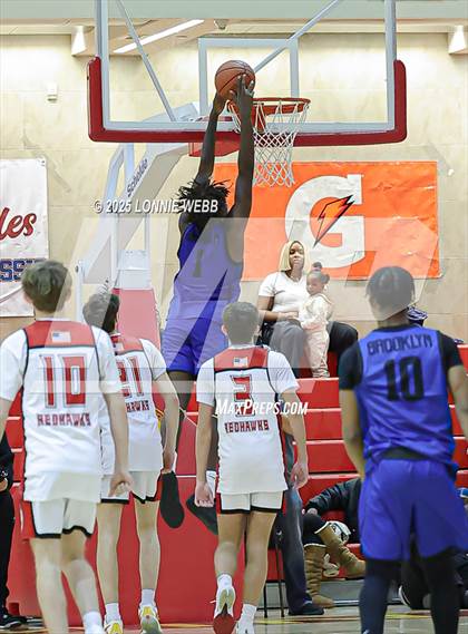 Thumbnail 2 in Eagle Academy vs Half Hollow Hills East (Gary Charles Hoop Classic) photogallery.