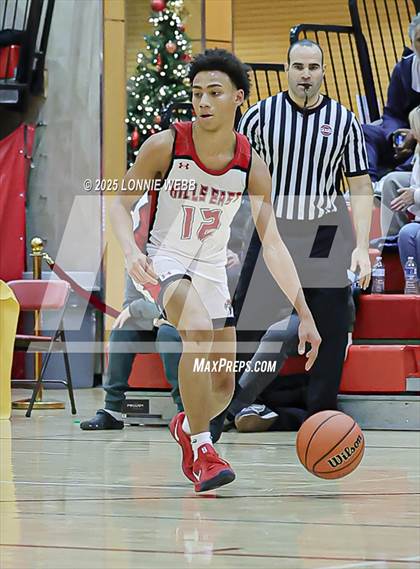 Thumbnail 2 in Eagle Academy vs Half Hollow Hills East (Gary Charles Hoop Classic) photogallery.