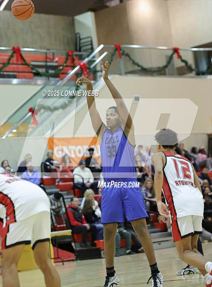 Thumbnail 3 in Eagle Academy vs Half Hollow Hills East (Gary Charles Hoop Classic) photogallery.