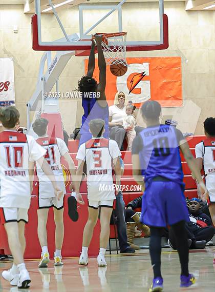 Thumbnail 1 in Eagle Academy vs Half Hollow Hills East (Gary Charles Hoop Classic) photogallery.