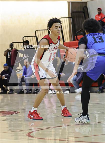 Thumbnail 1 in Eagle Academy vs Half Hollow Hills East (Gary Charles Hoop Classic) photogallery.