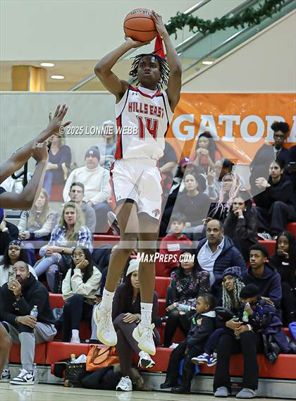 Thumbnail 2 in Eagle Academy vs Half Hollow Hills East (Gary Charles Hoop Classic) photogallery.