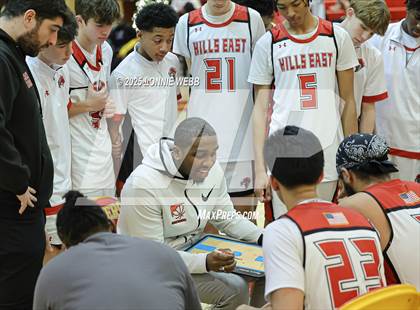 Thumbnail 2 in Eagle Academy vs Half Hollow Hills East (Gary Charles Hoop Classic) photogallery.
