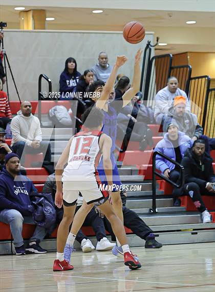 Thumbnail 1 in Eagle Academy vs Half Hollow Hills East (Gary Charles Hoop Classic) photogallery.