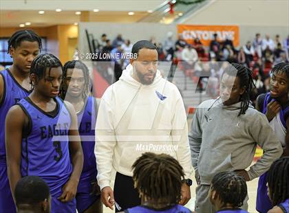 Thumbnail 3 in Eagle Academy vs Half Hollow Hills East (Gary Charles Hoop Classic) photogallery.
