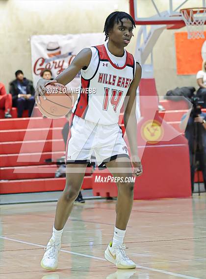 Thumbnail 2 in Eagle Academy vs Half Hollow Hills East (Gary Charles Hoop Classic) photogallery.