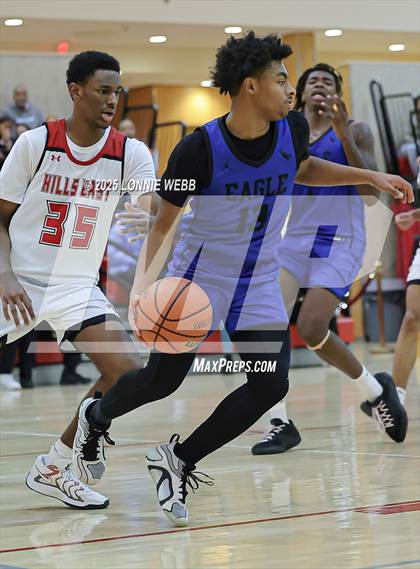 Thumbnail 2 in Eagle Academy vs Half Hollow Hills East (Gary Charles Hoop Classic) photogallery.