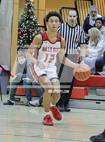 Thumbnail 3 in Eagle Academy vs Half Hollow Hills East (Gary Charles Hoop Classic) photogallery.