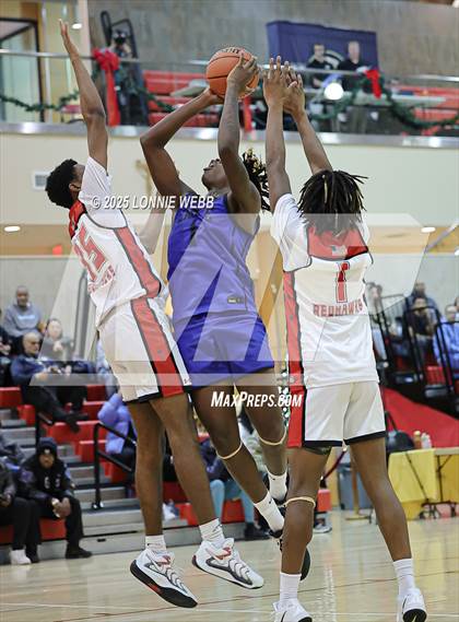 Thumbnail 2 in Eagle Academy vs Half Hollow Hills East (Gary Charles Hoop Classic) photogallery.