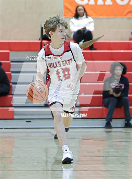 Thumbnail 3 in Eagle Academy vs Half Hollow Hills East (Gary Charles Hoop Classic) photogallery.
